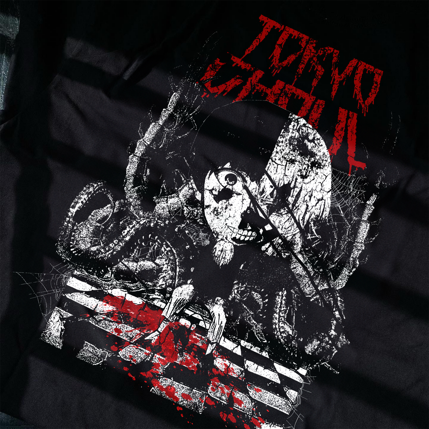 Tokyo Ghoul Kaneki Black Metal T-shirt