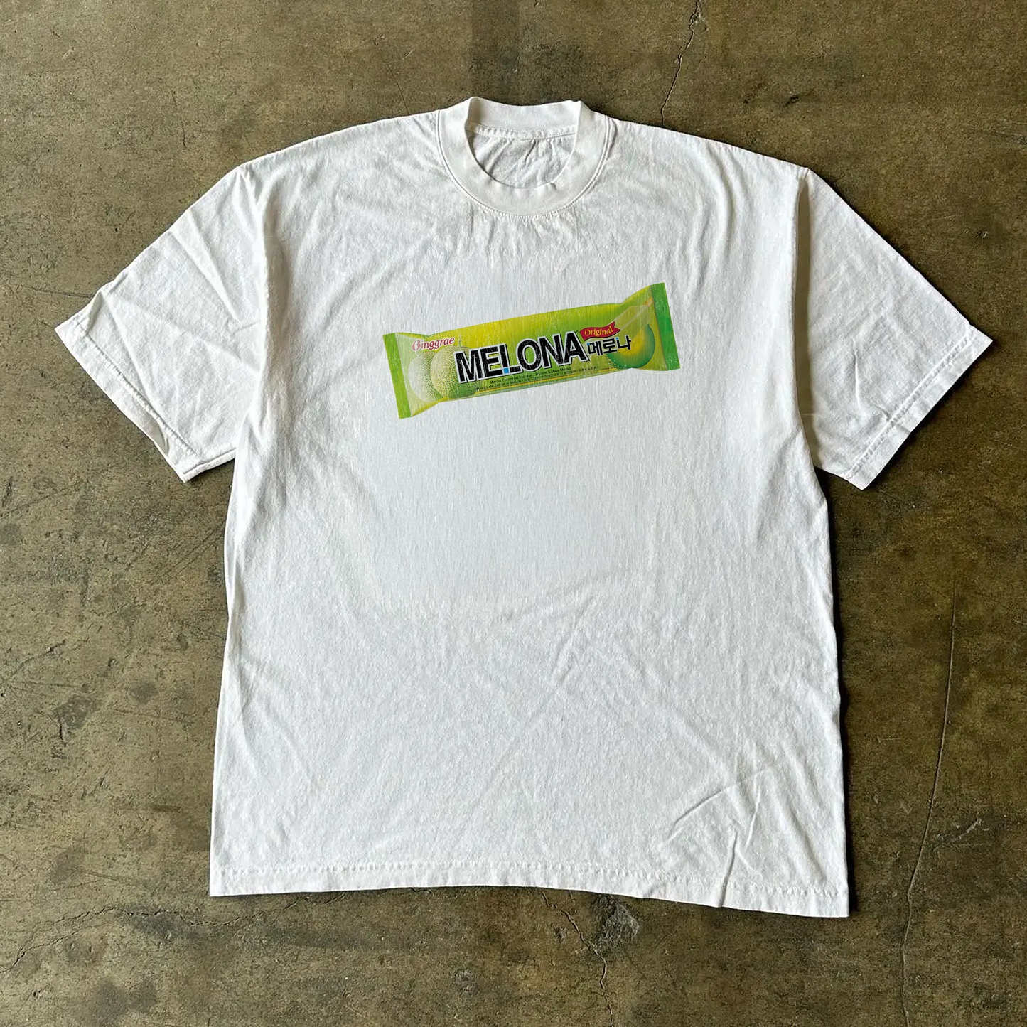 Vintage Melona Washed White Tee