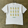 Vintage Banana Milk Washed White Tee