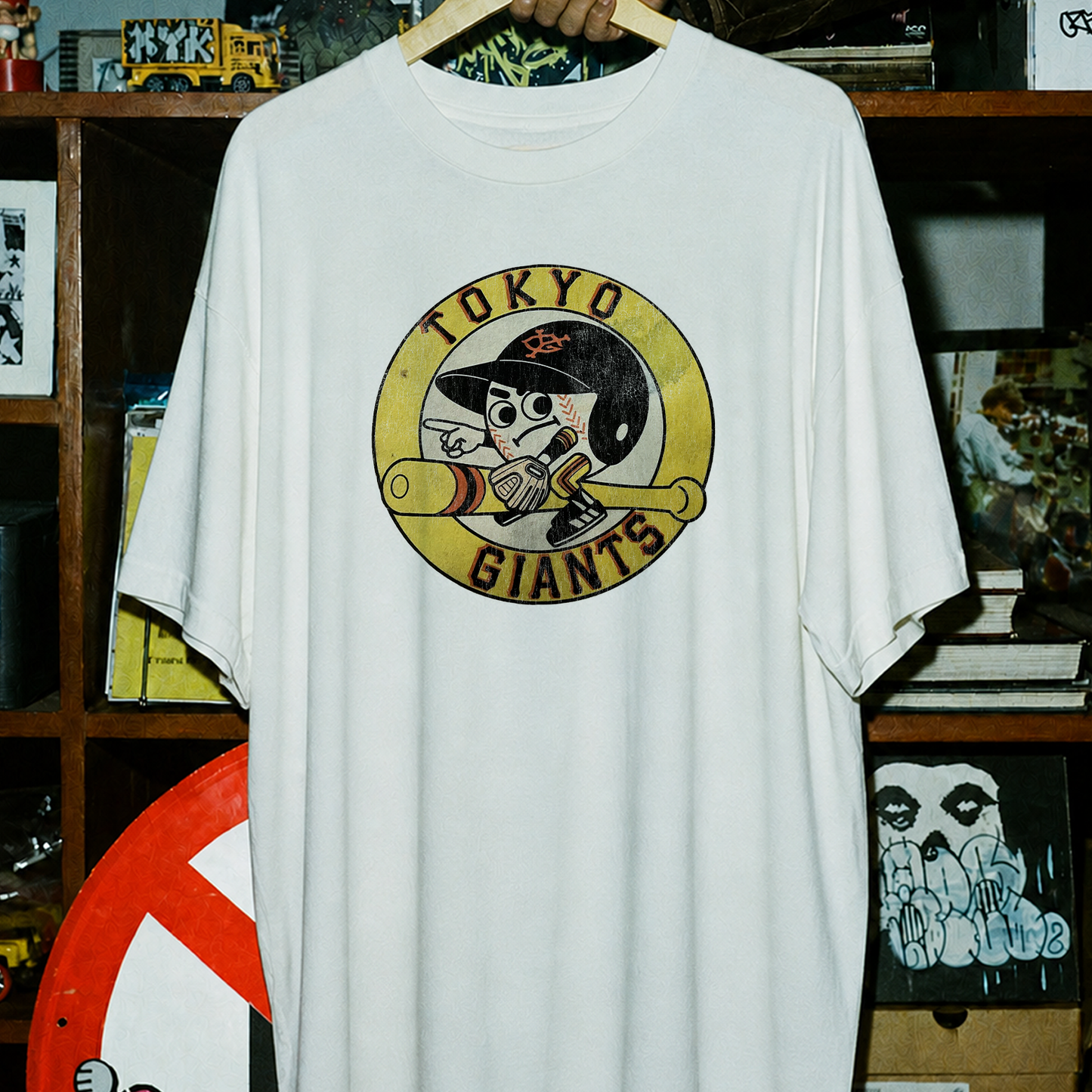 Yomiuri Tokyo Giants Washed White Tee