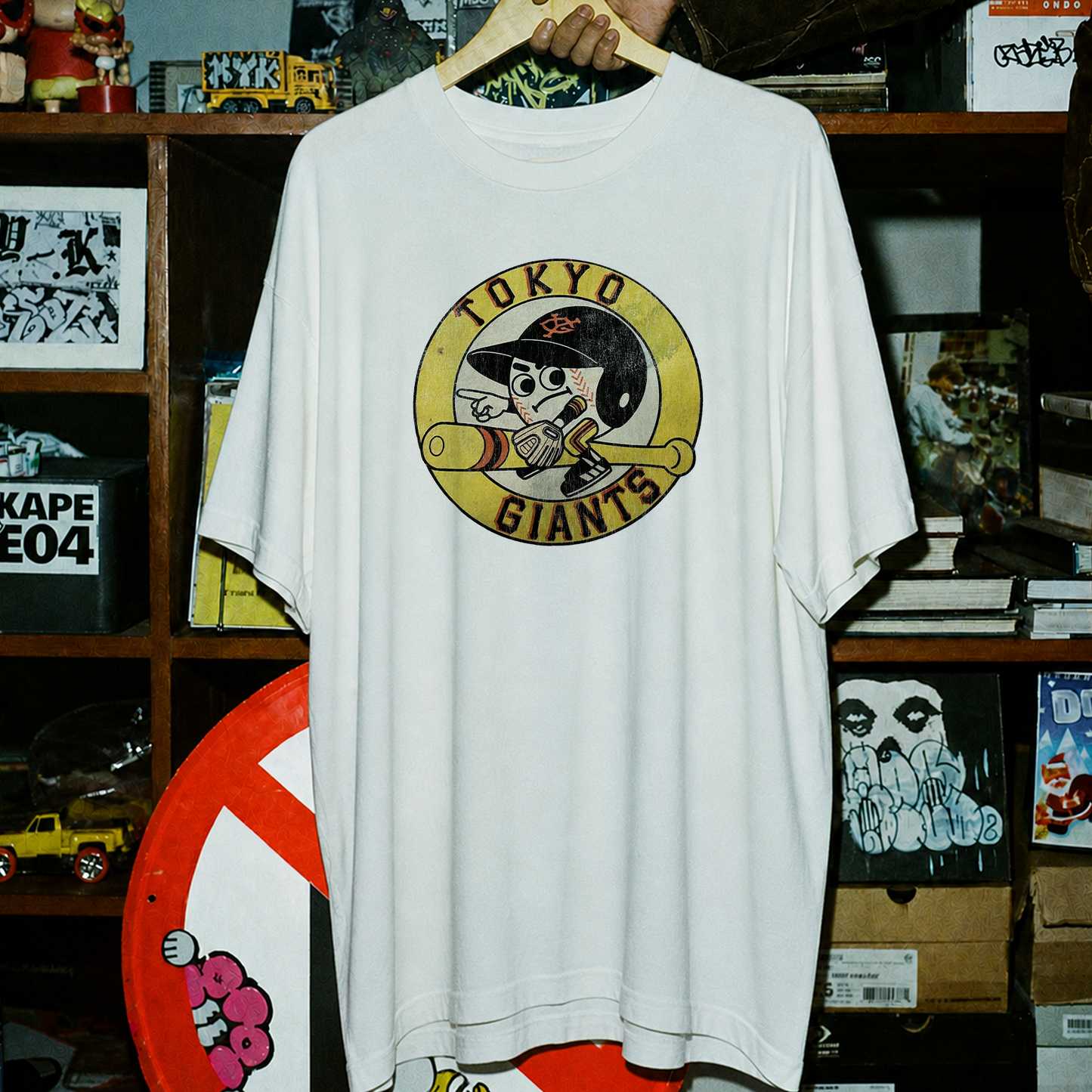 Yomiuri Tokyo Giants Washed White Tee
