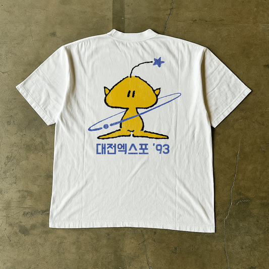 1993 Daejeon Expo Washed White Tee